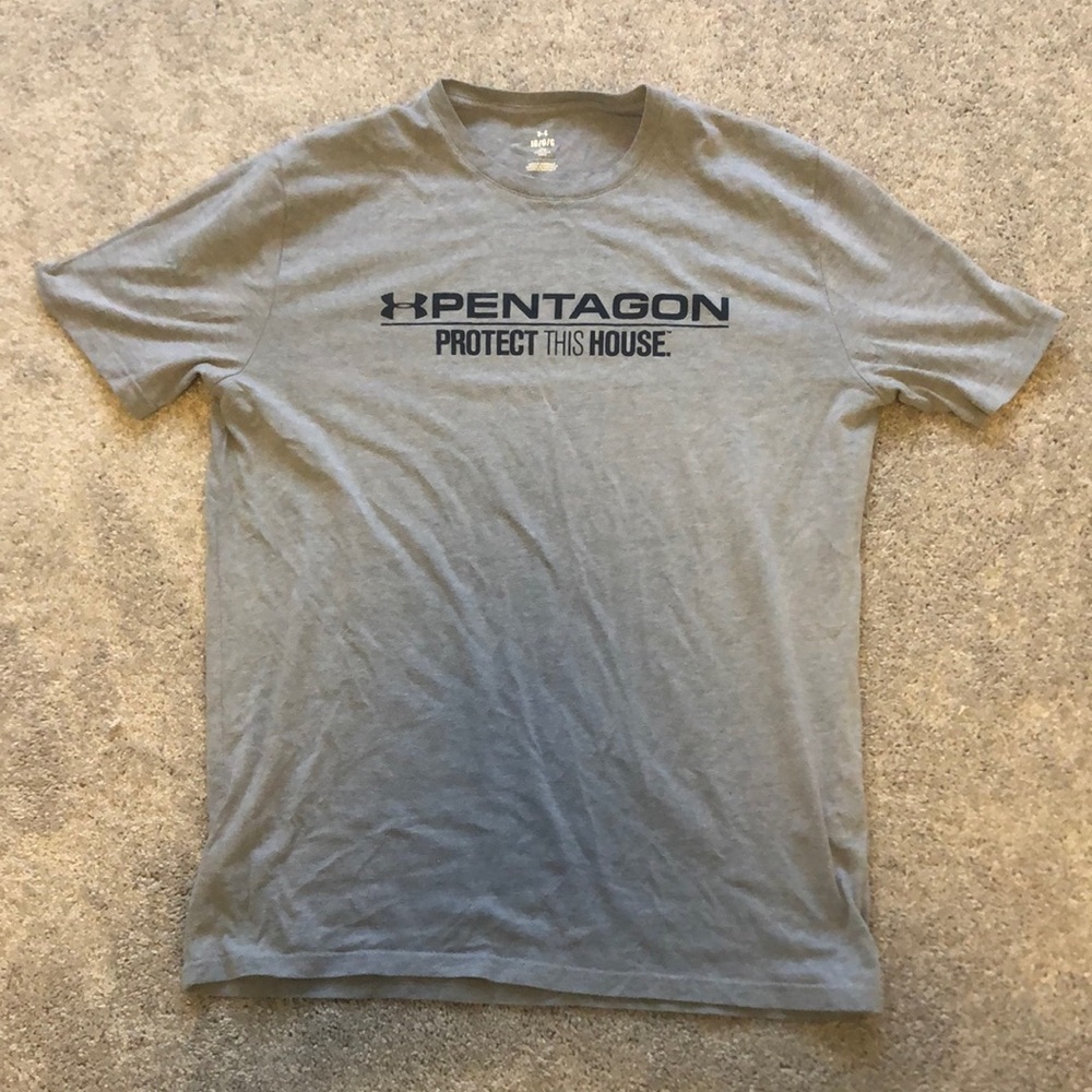 Under Armour Gray Men's T-Shirt